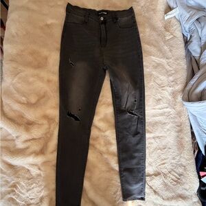 Fashion Nova Black Skinny Jeans size 15
